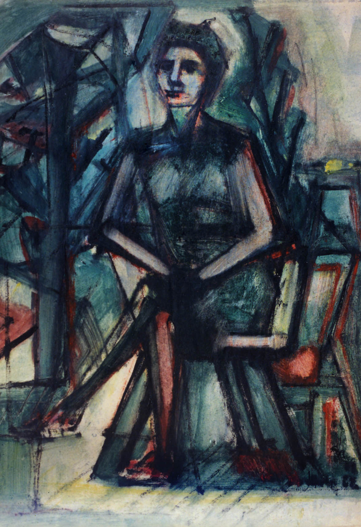 22"x32" Oil on Canvas (1962)