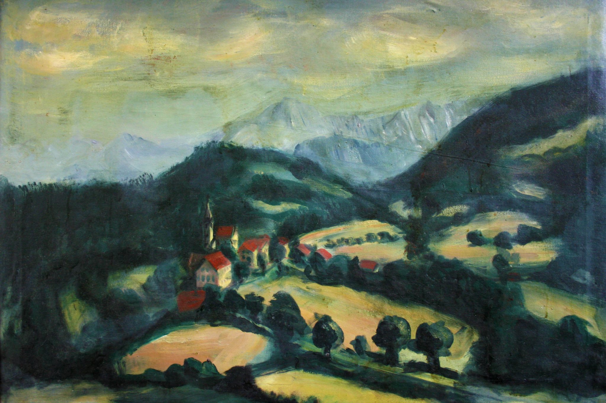 23"x34" Oil on Canvas (1969)