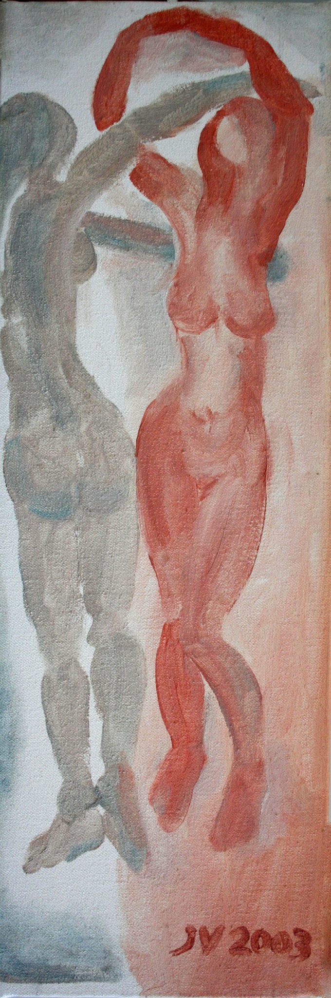 23"x8" Oil on Canvas (2003)