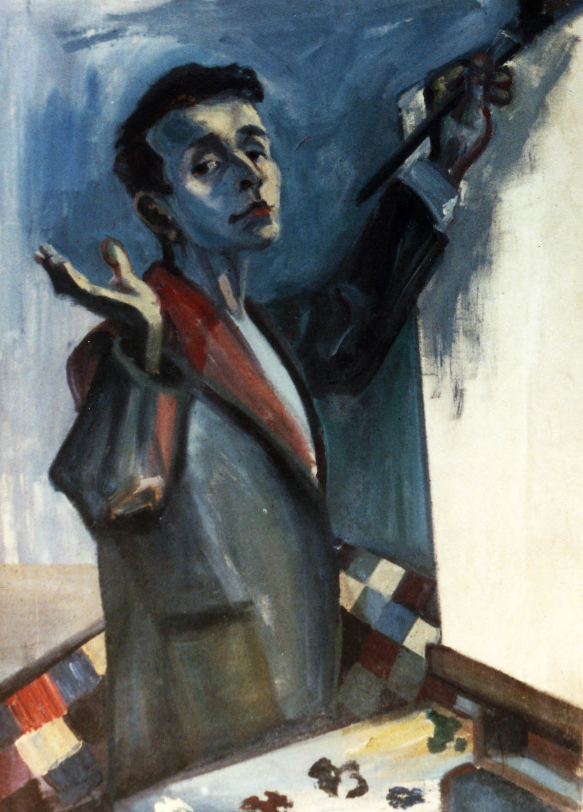 28"x43" Oil on Canvas (1960)