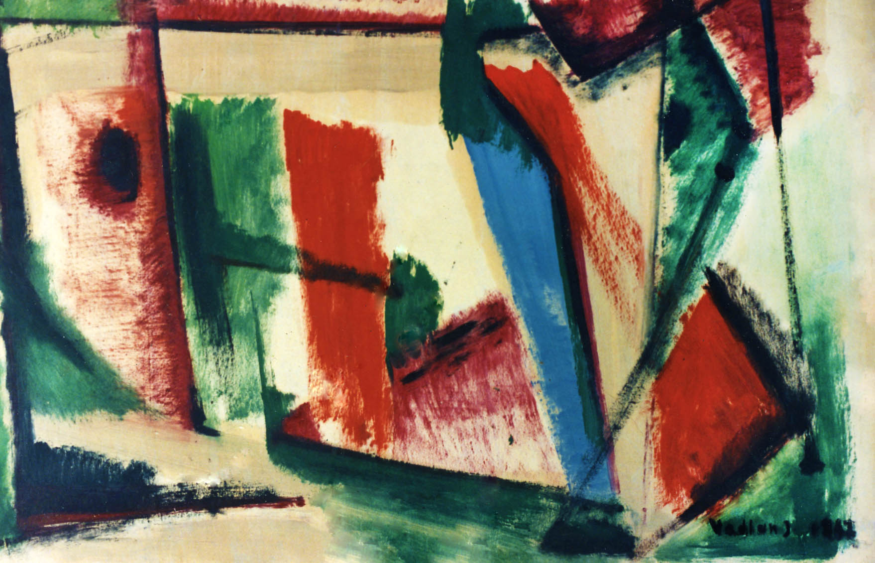 30"x20" Oil on Canvas (1962)