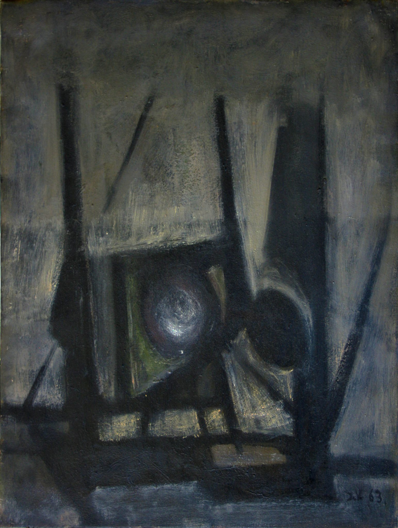 30"x23" Oil on Canvas (1963)