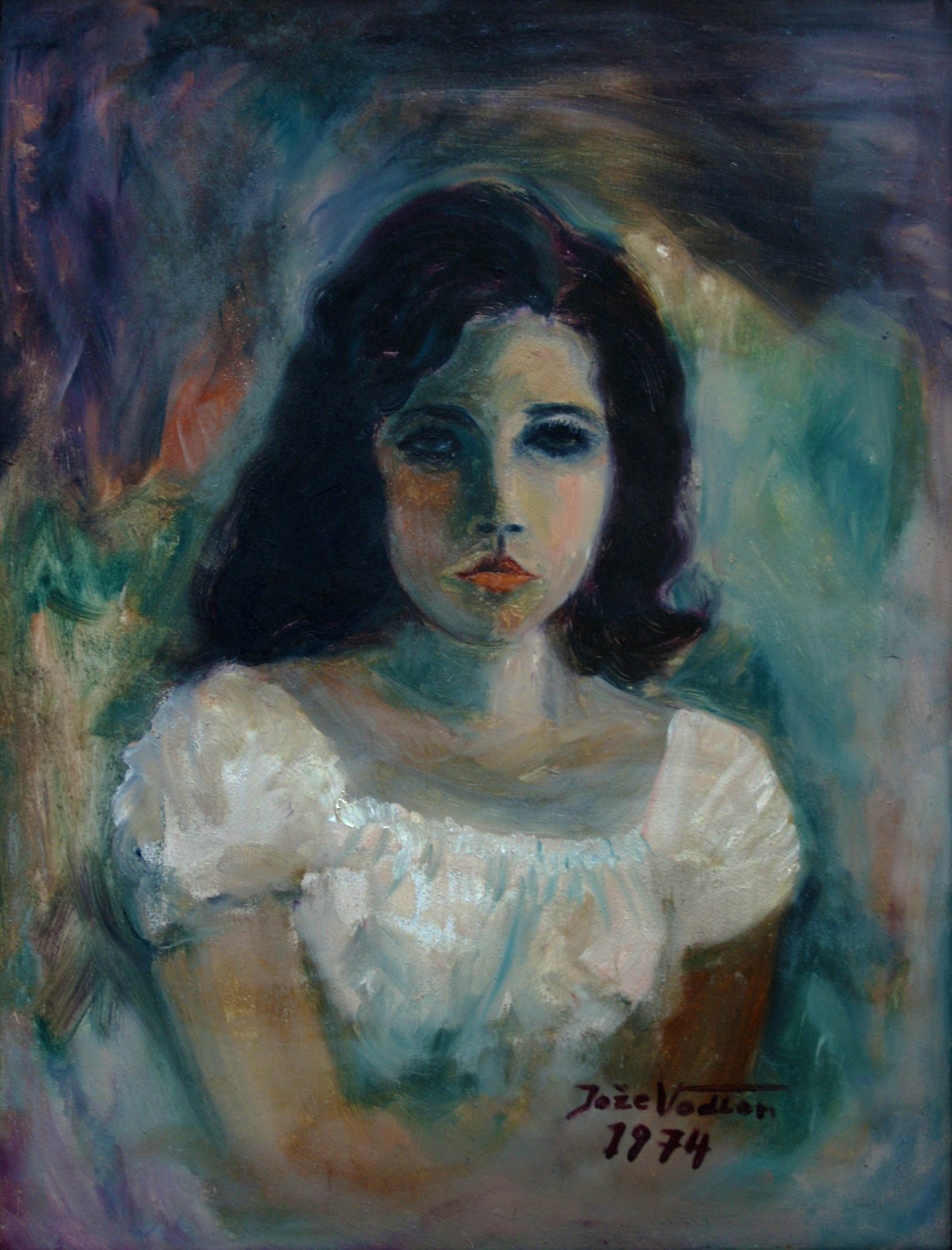 30"x23" Oil on Canvas (1974)