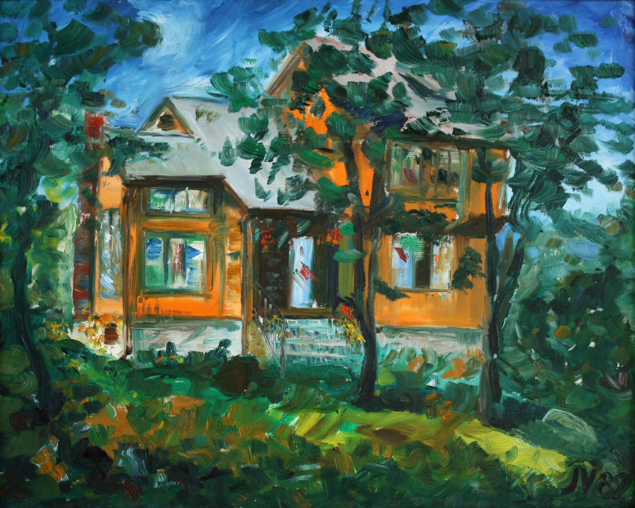 30"x24" Oil on Canvas (1989)