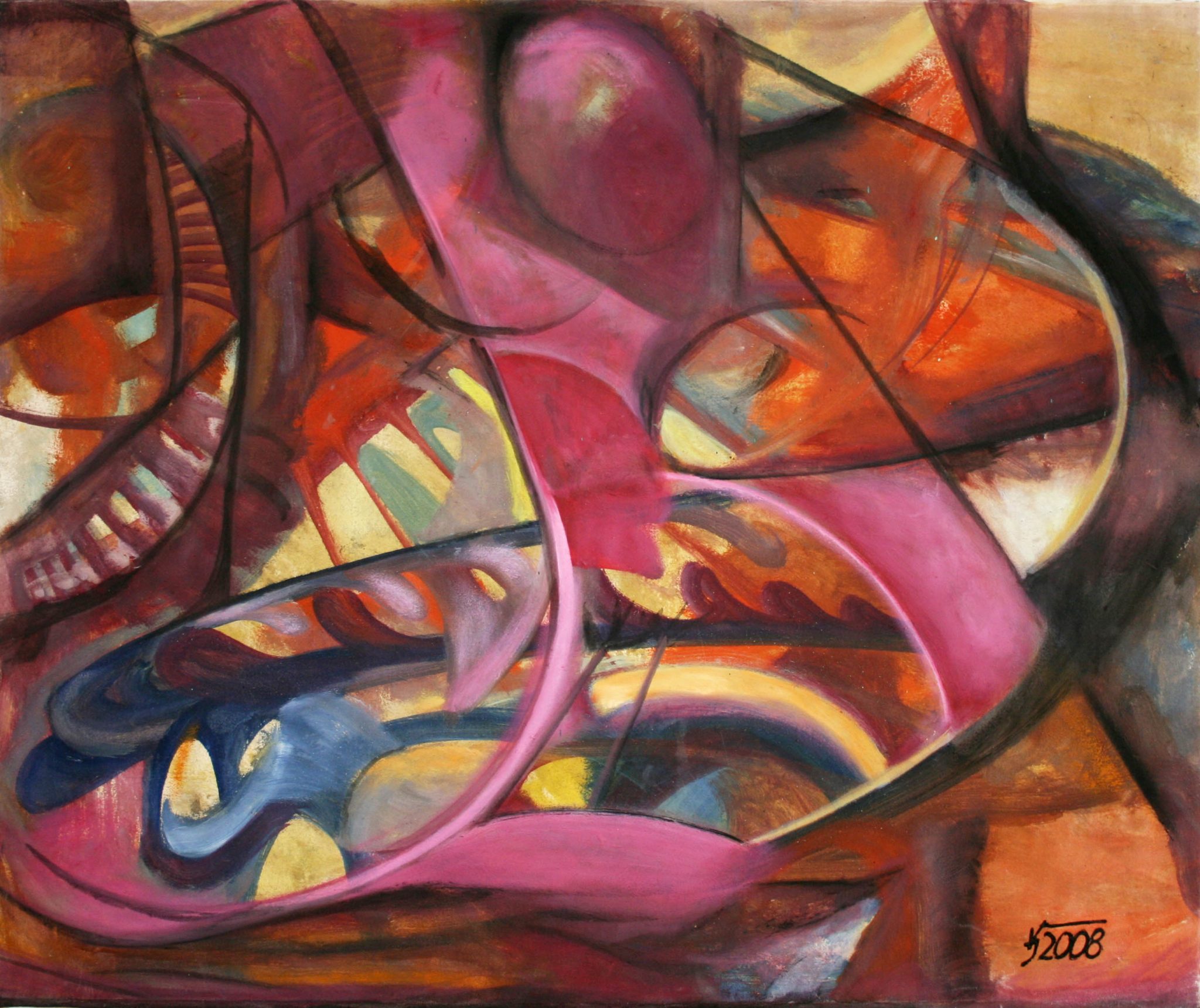 30"x36" Ilcanvas (2008)