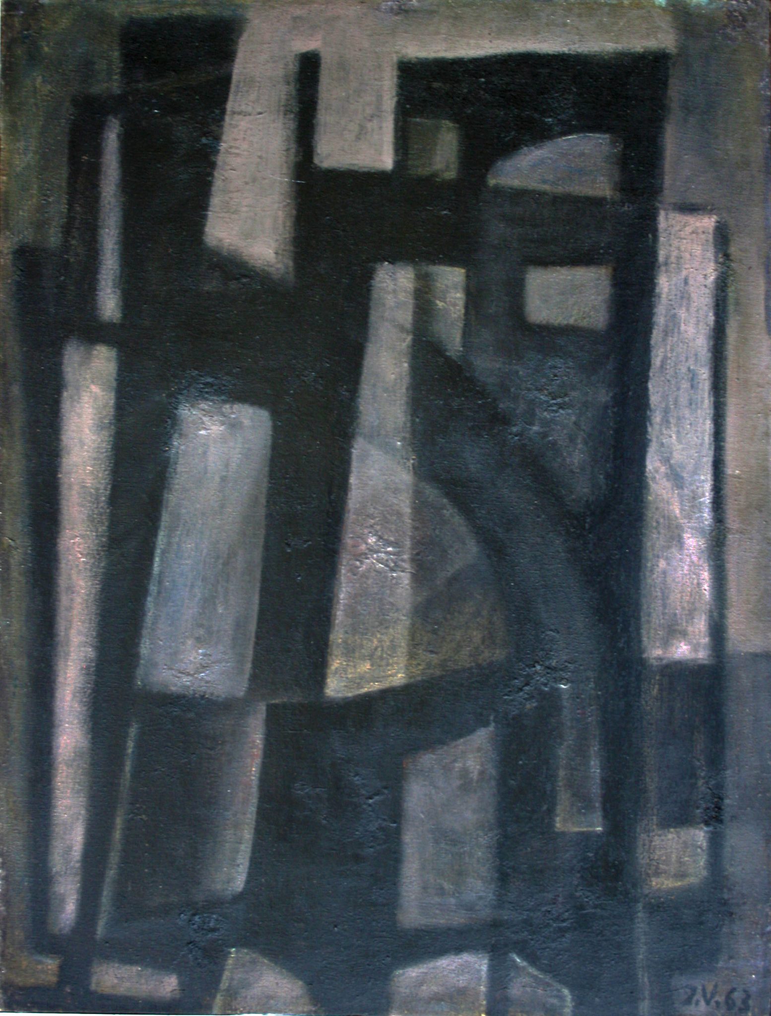 30"x40" Oil on Canvas (1963)