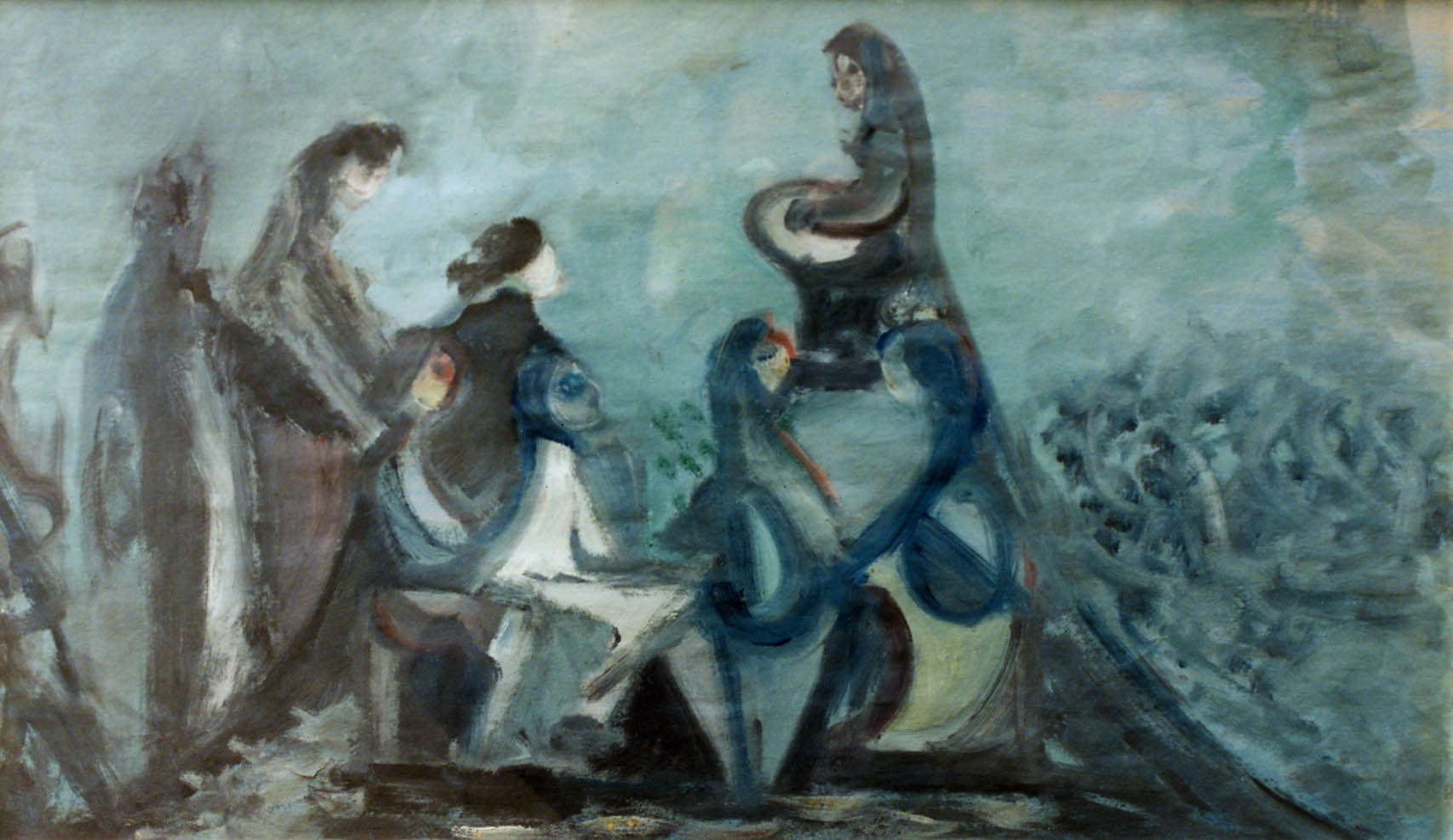 31"x20" Oil on Canvas (1961)