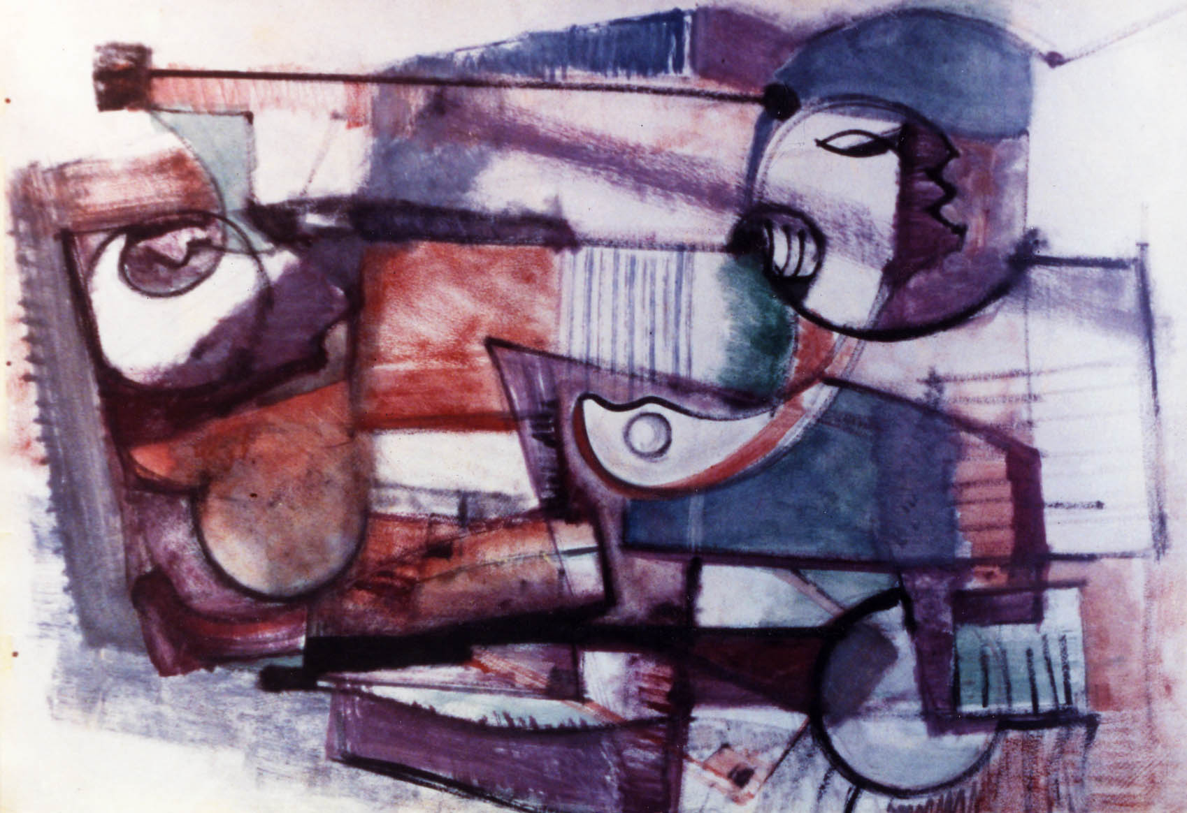 31"x22" Oil on Canvas (1960)