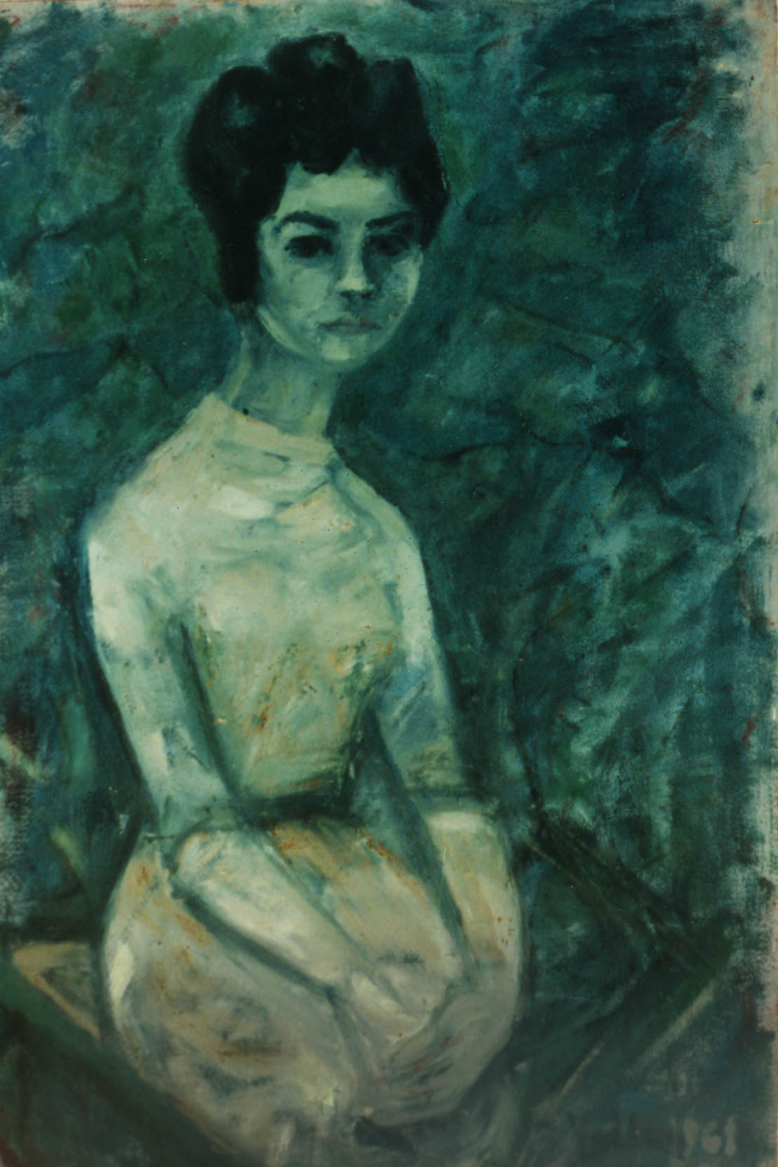 32"x43" Oil on Canvas (1961)