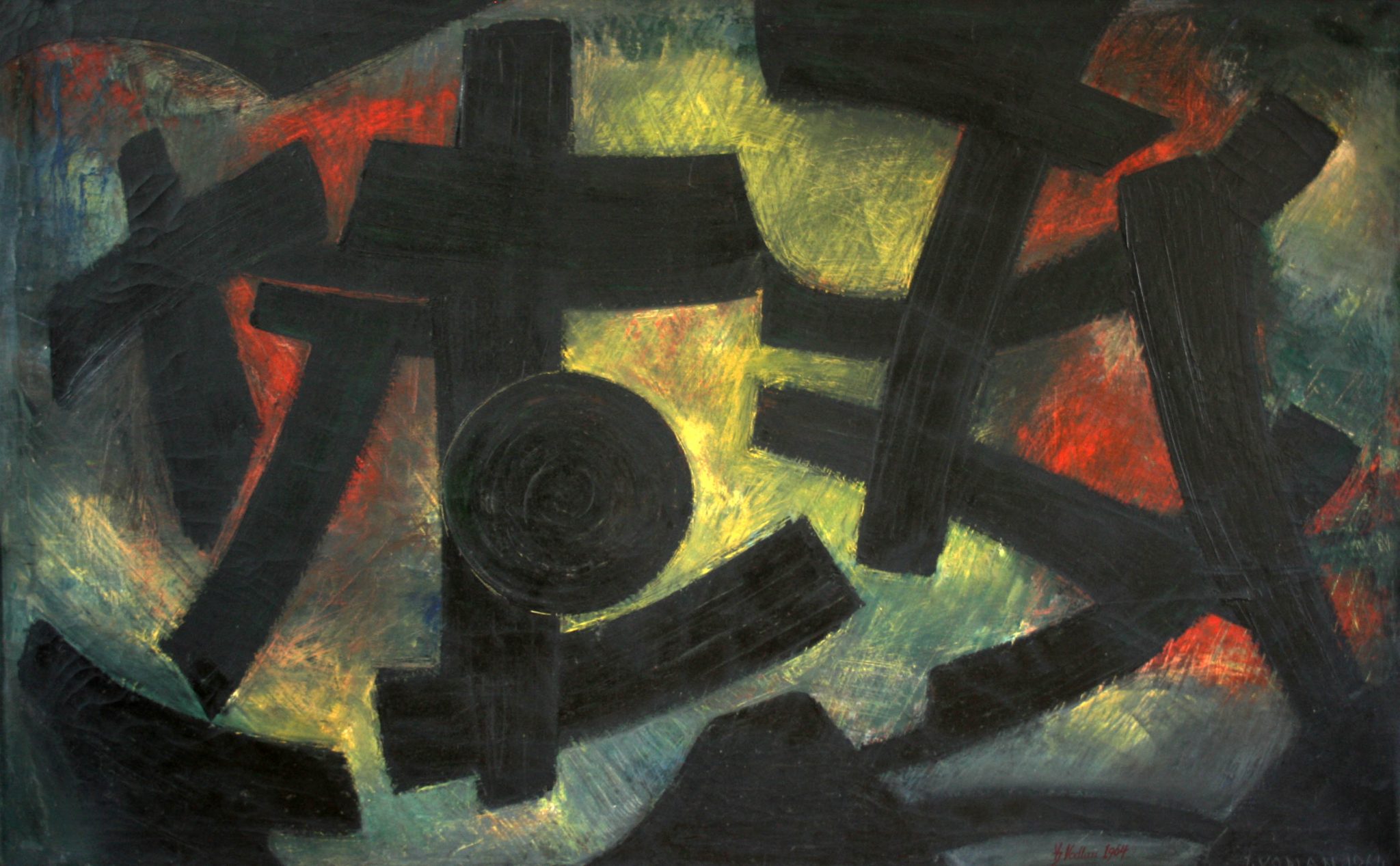 32"x52" Oil on Canvas (1964)