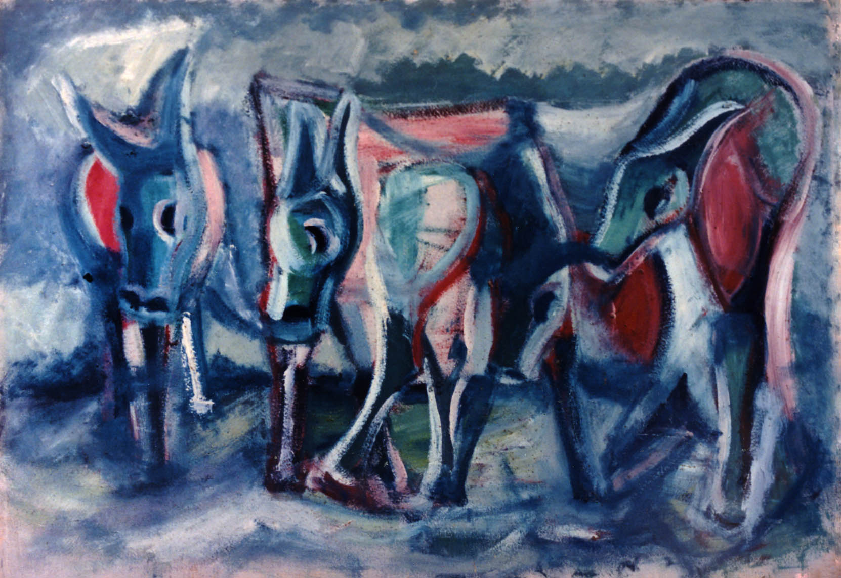 33"x24" Oil on Canvas (1962)