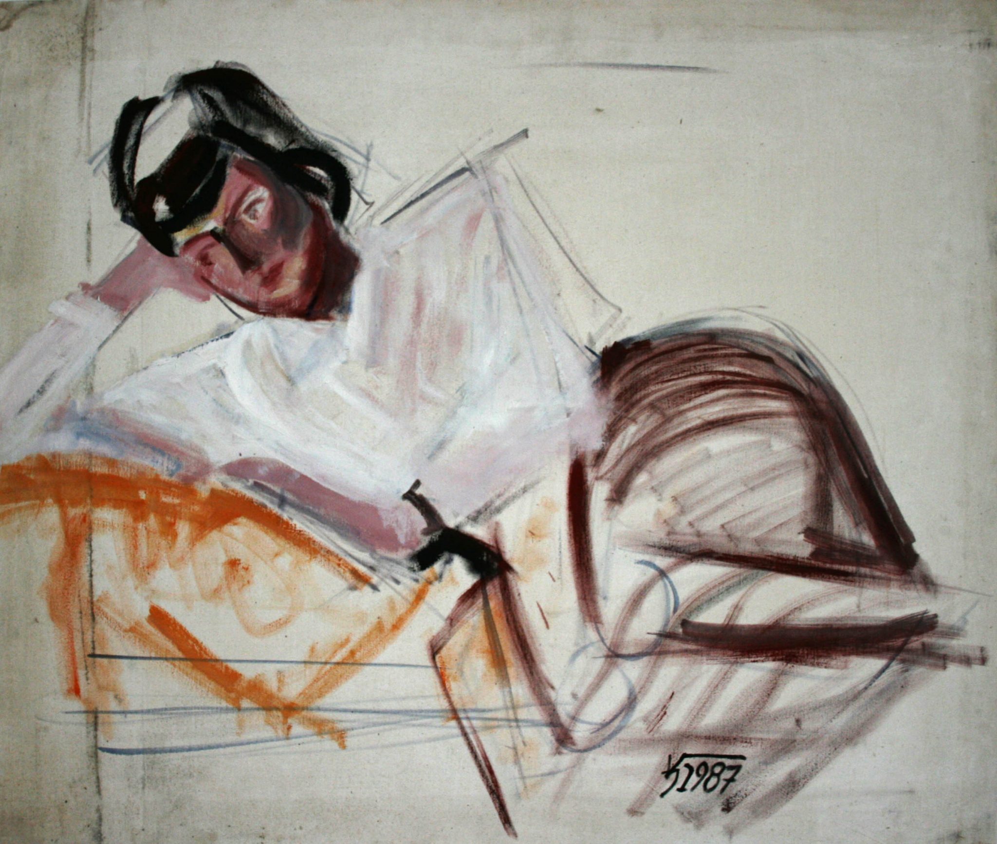33"x39" Oil on Canvas (1987)