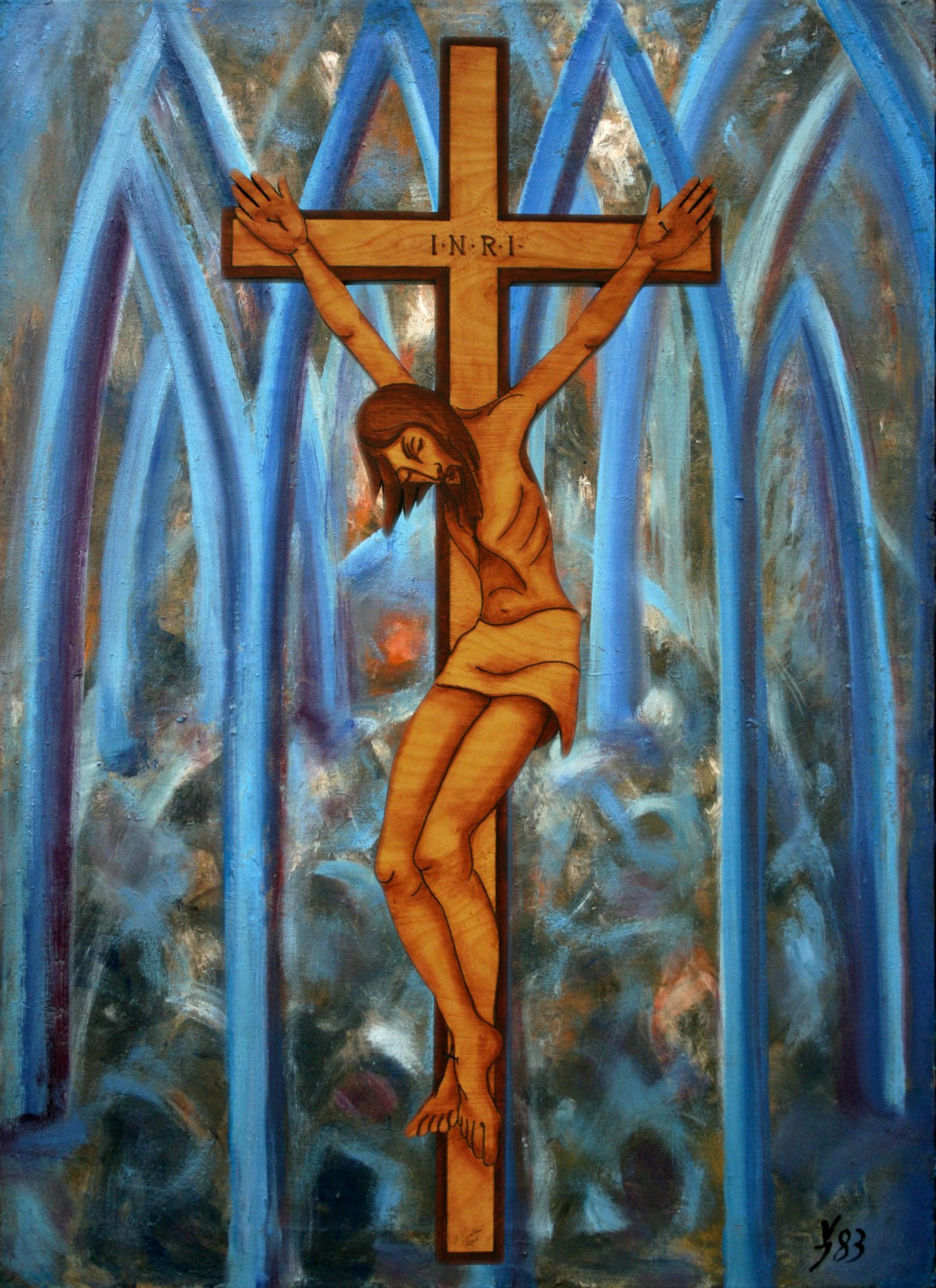 34"x25" Oil on Canvas (1983)