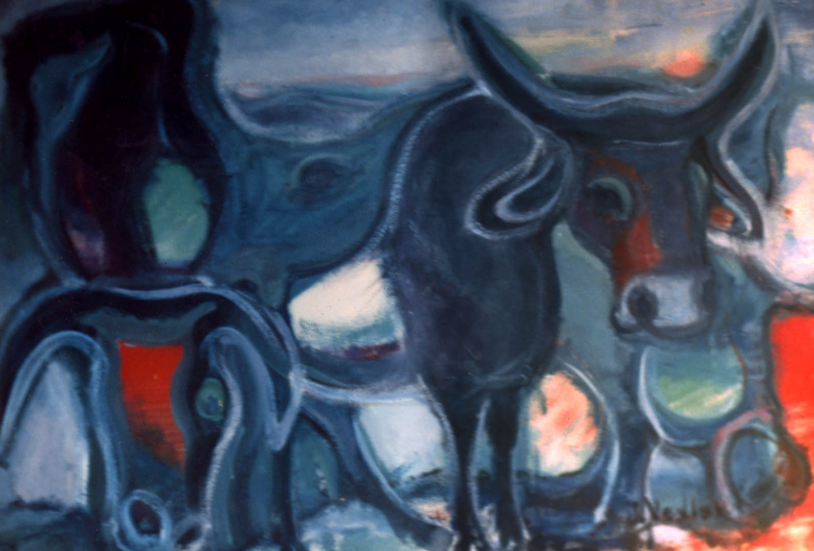 34"x26" Oil on Canvas (1960)