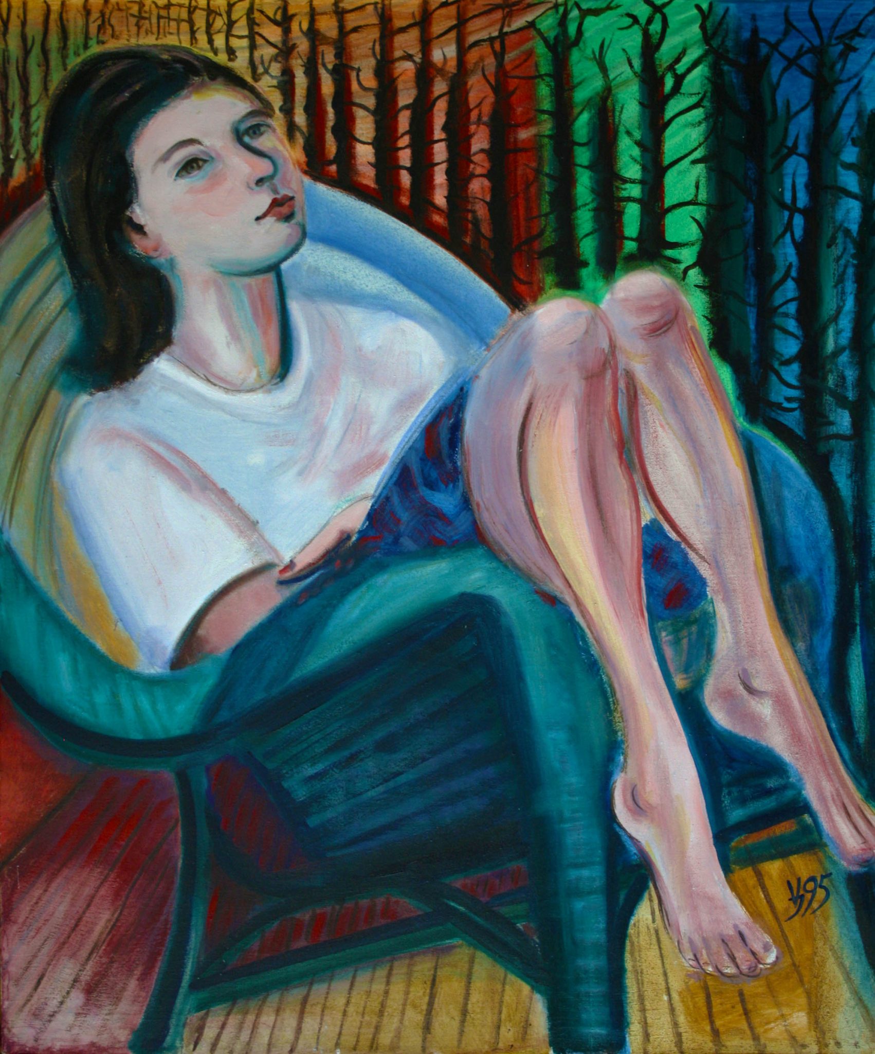 36"x30" Oil on Canvas (1995)