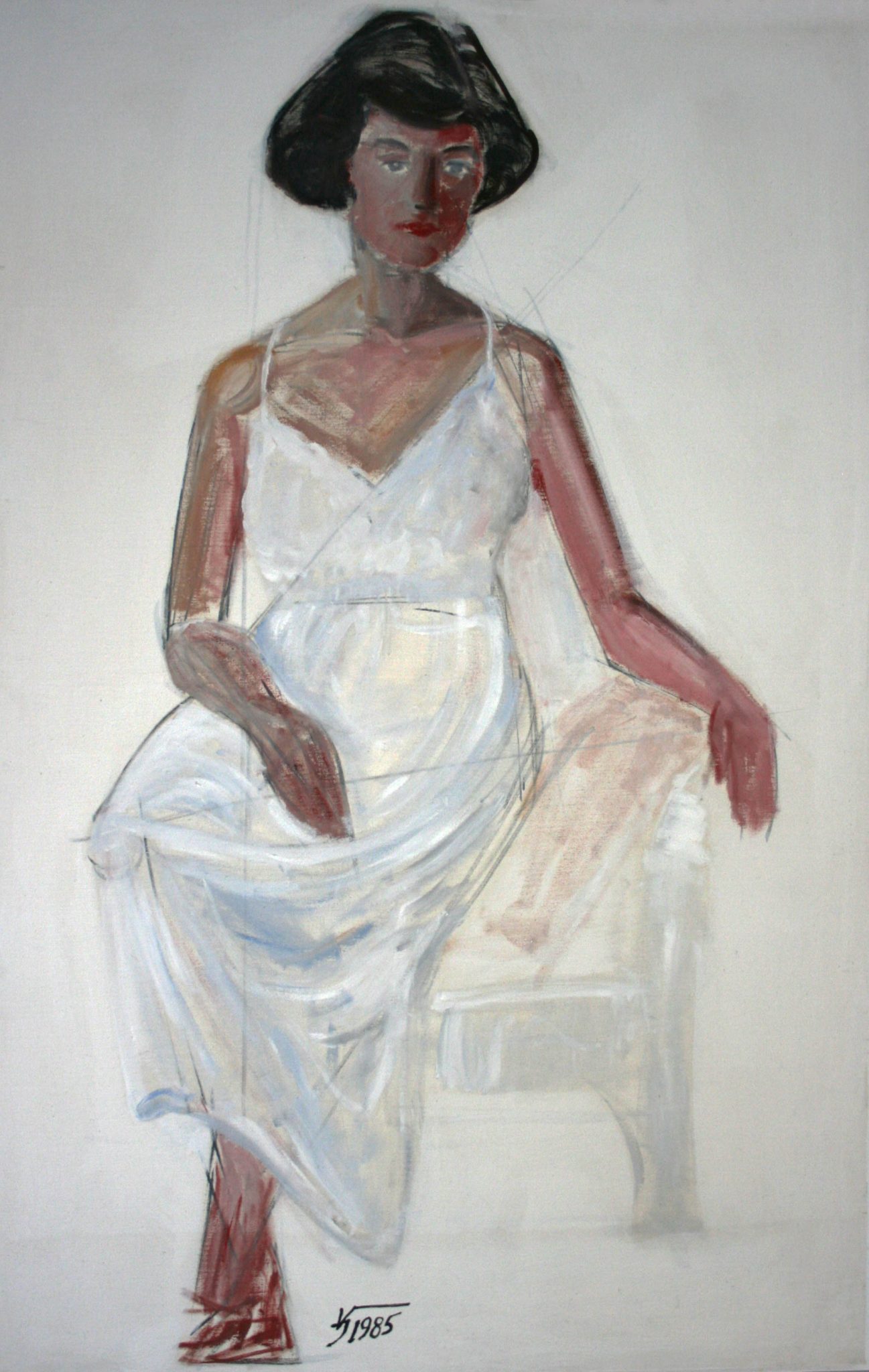 36"x56" Oil on Canvas (1985)