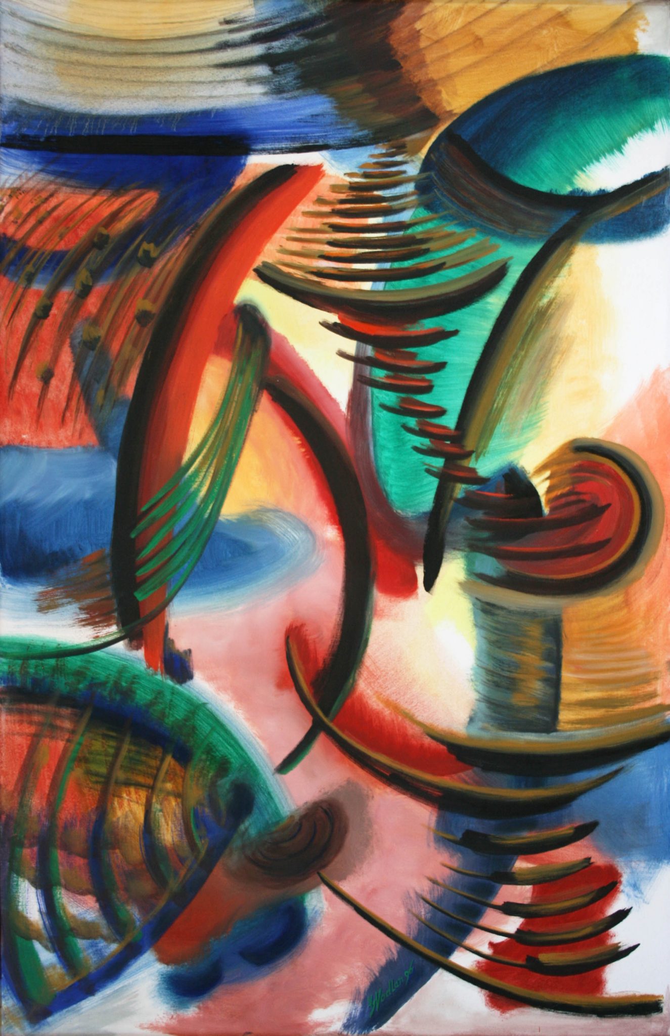 36"x56" Oil on Canvas (1995)