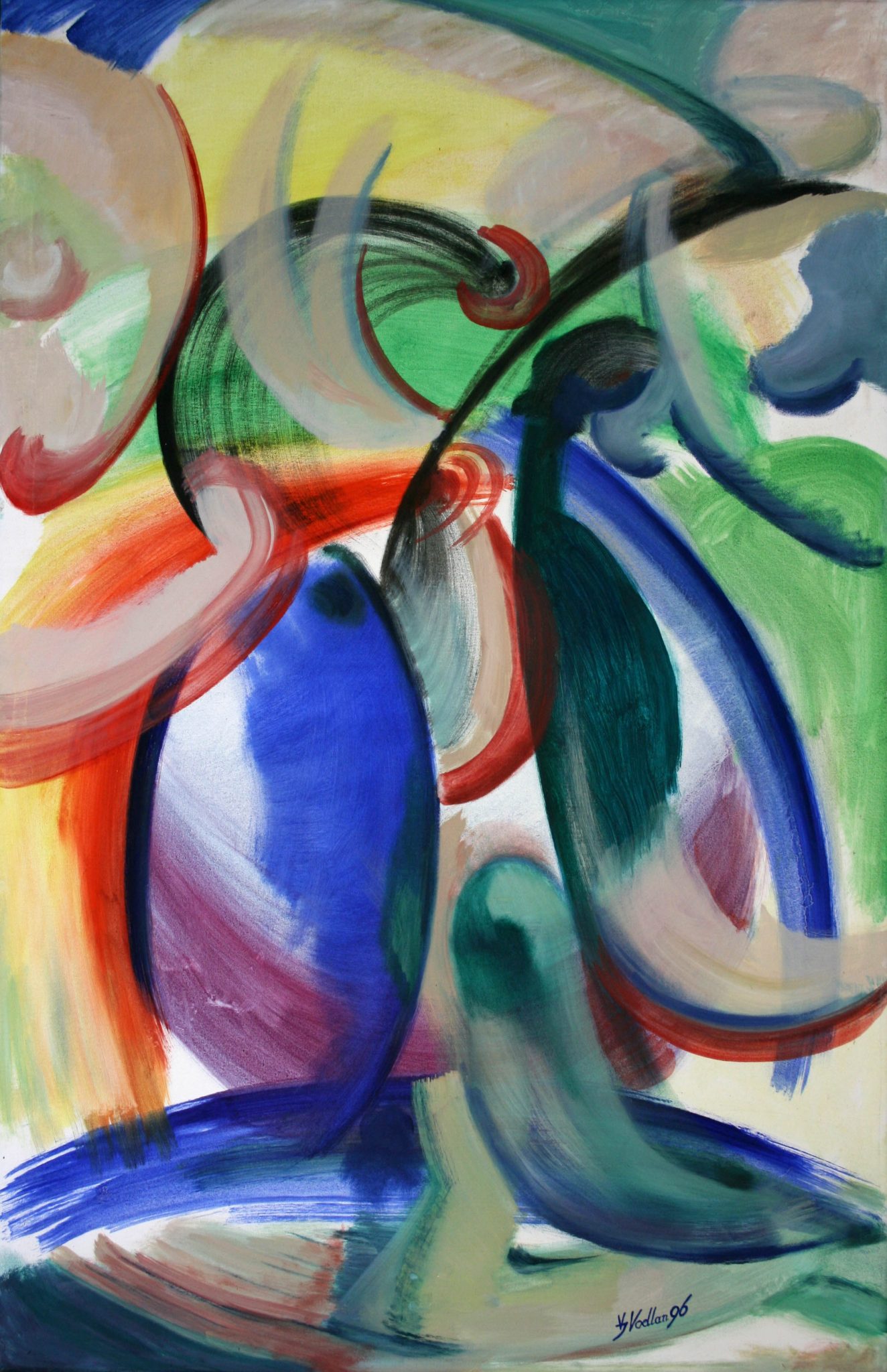 36"x56" Oil on Canvas (1996)