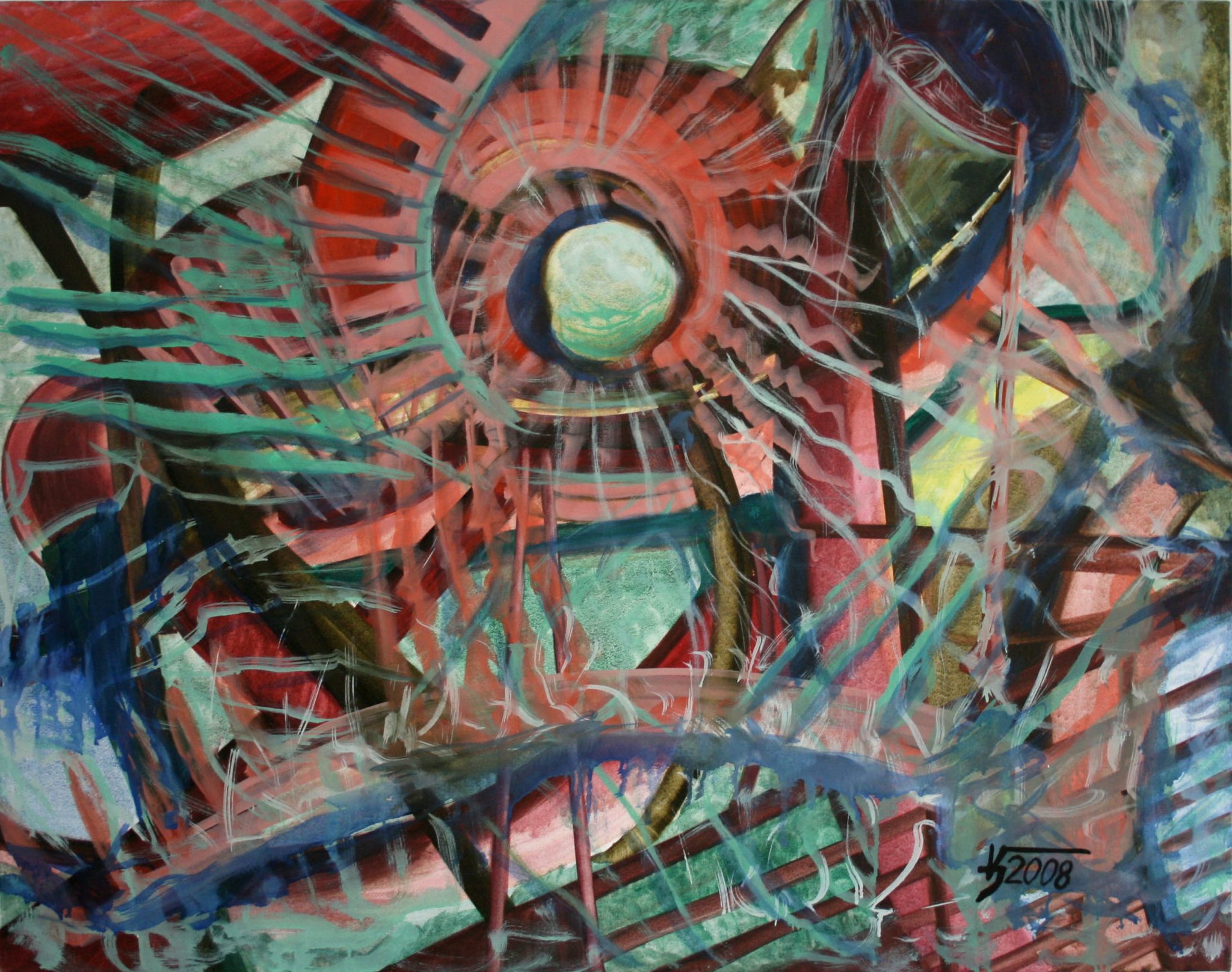 38"x30" Oil on Canvas (2008)