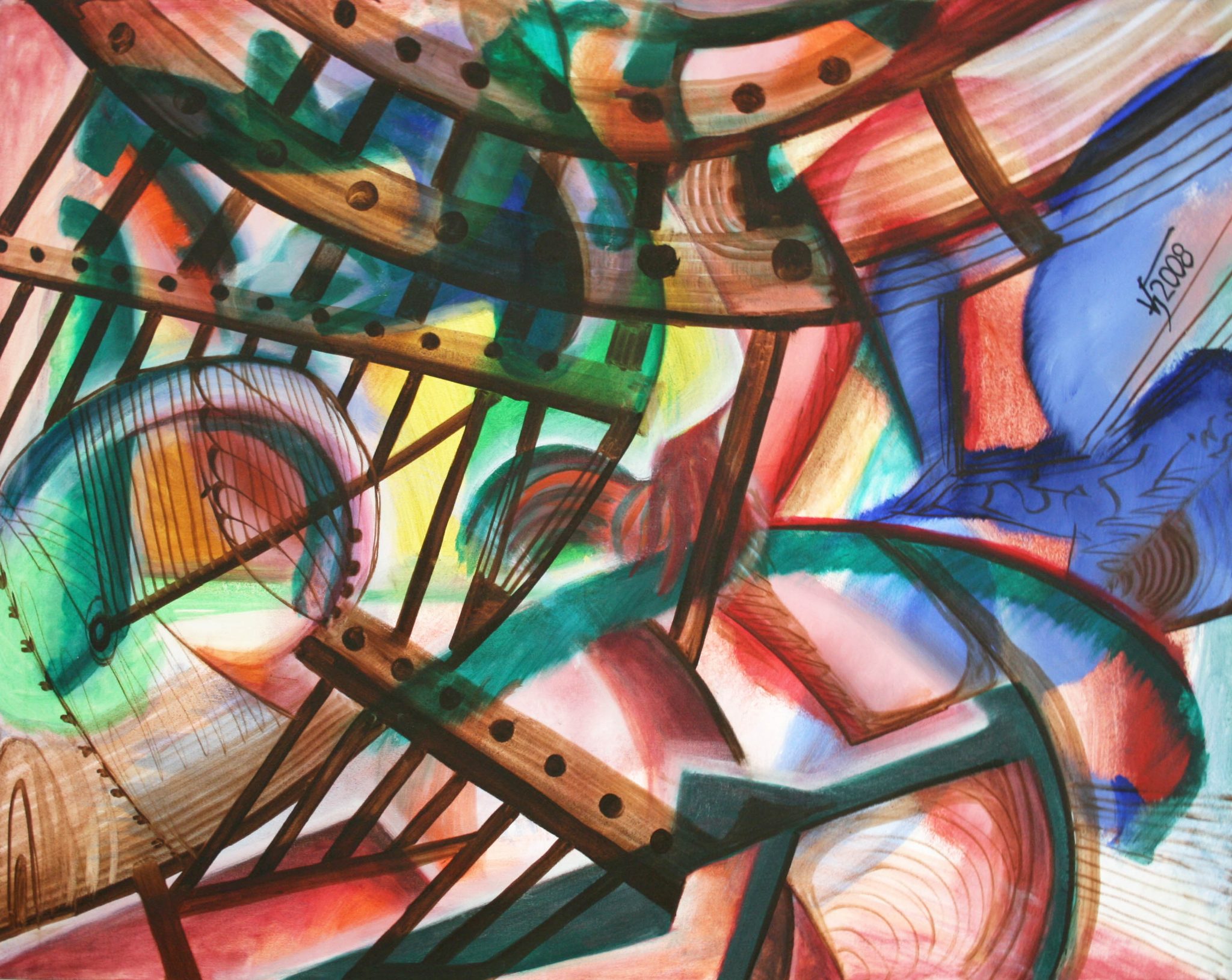 38"x30" Oil on Canvas (2008)