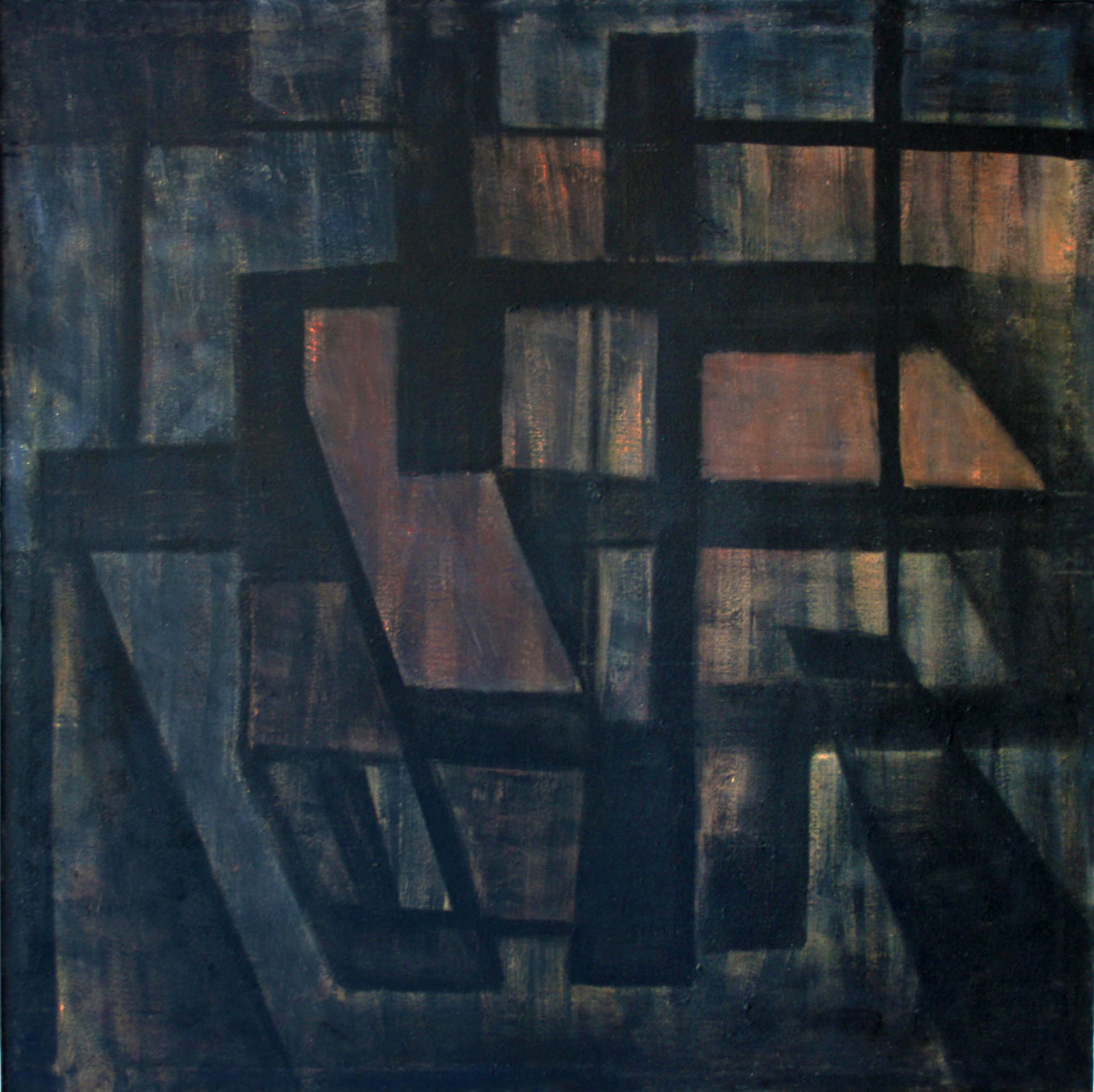 38"x38" Oil on Canvas (1963)