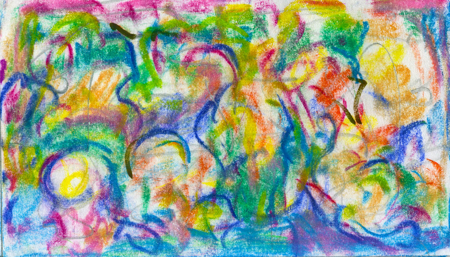 3"x6" Crayon on Paper (2004)