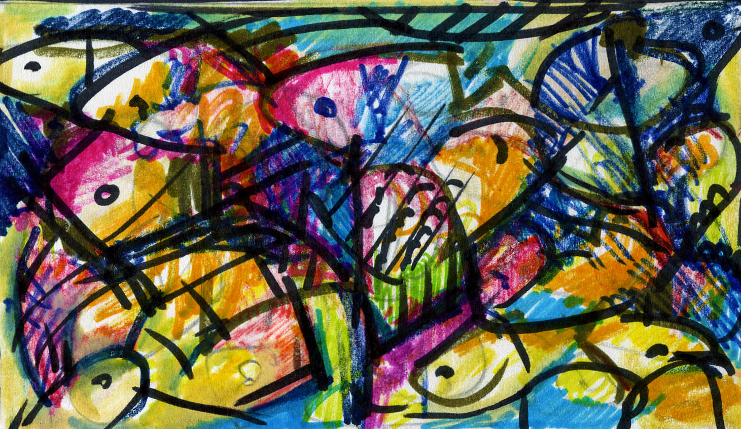 3"x6" Oil on Paper (2004)