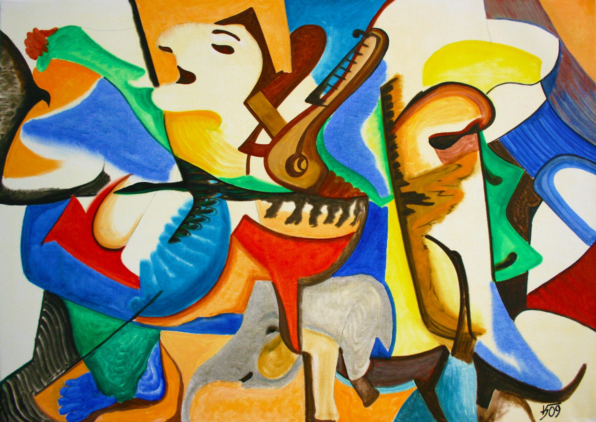 40"x56" Oil on Canvas (2001)