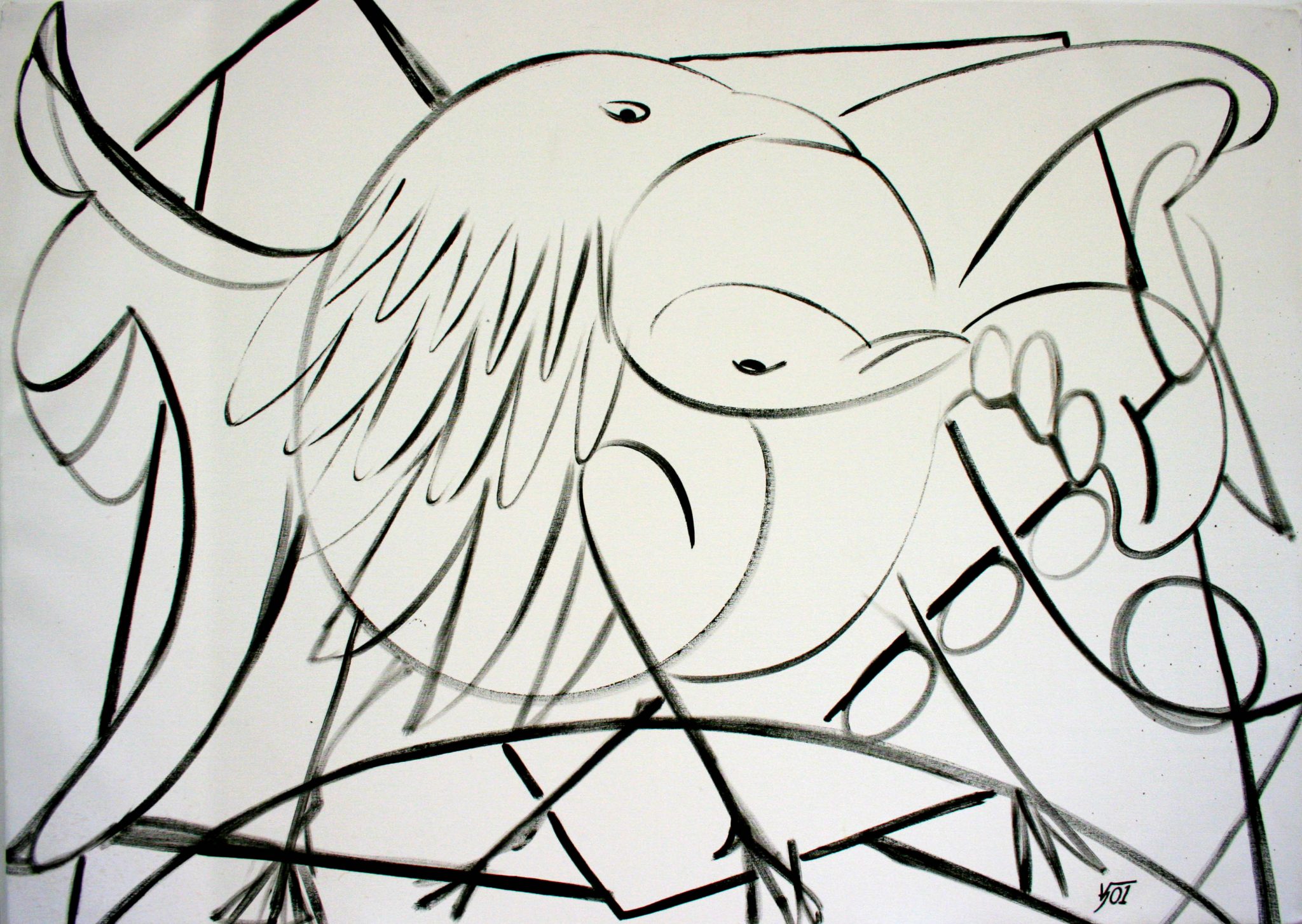 40"x56" Oil on Canvas (2001)