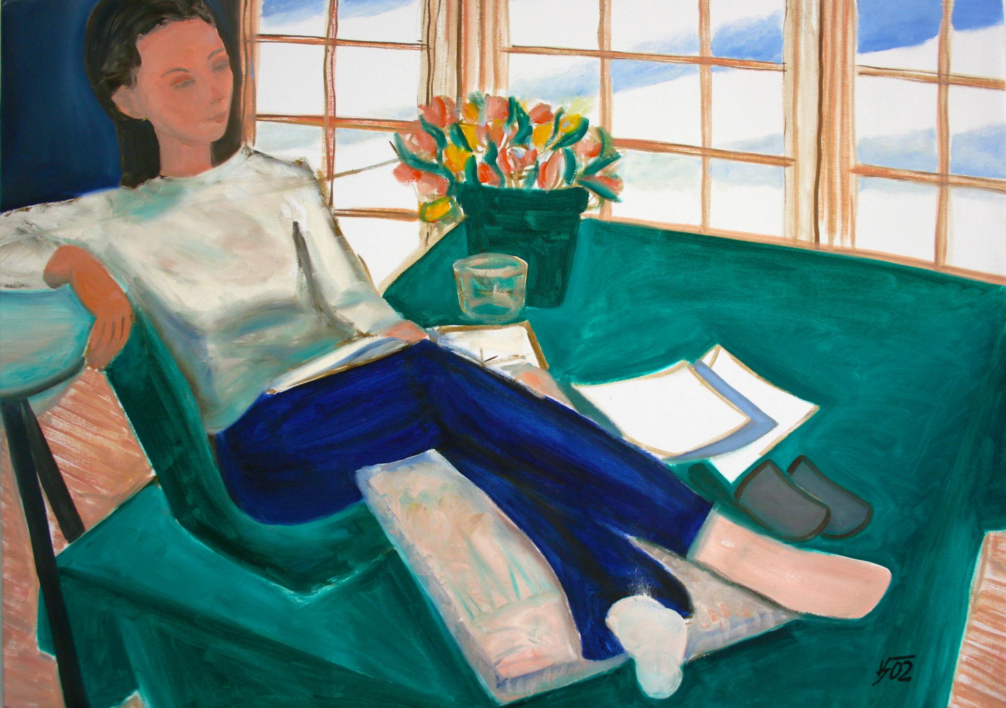40"x56" Oil on Canvas (2002)