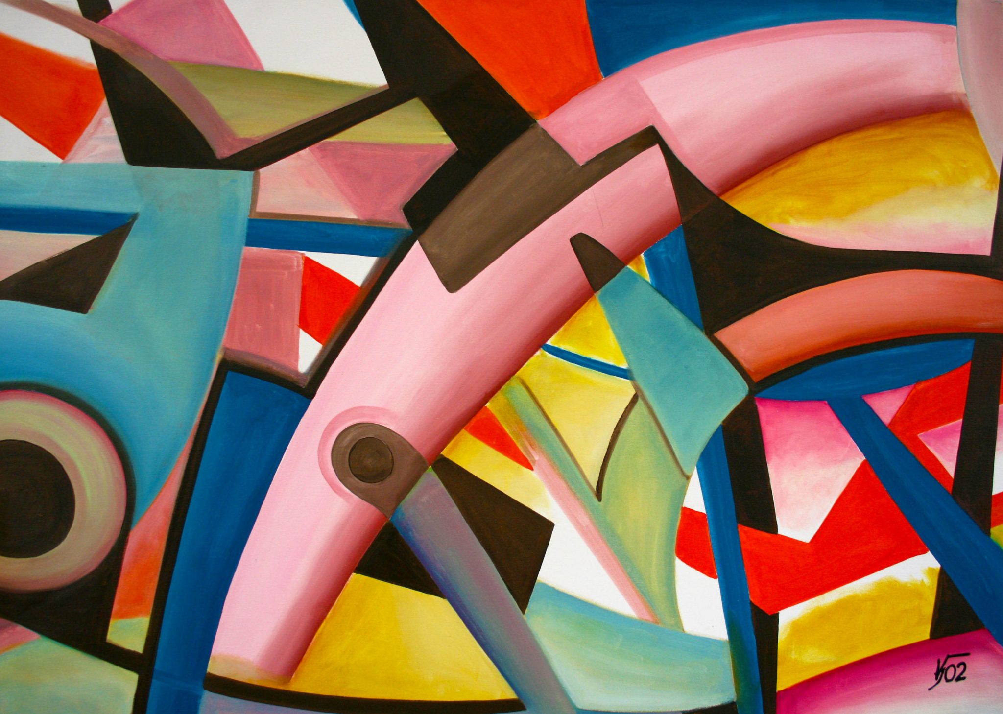 40"x56" Oil on Canvas (2002)