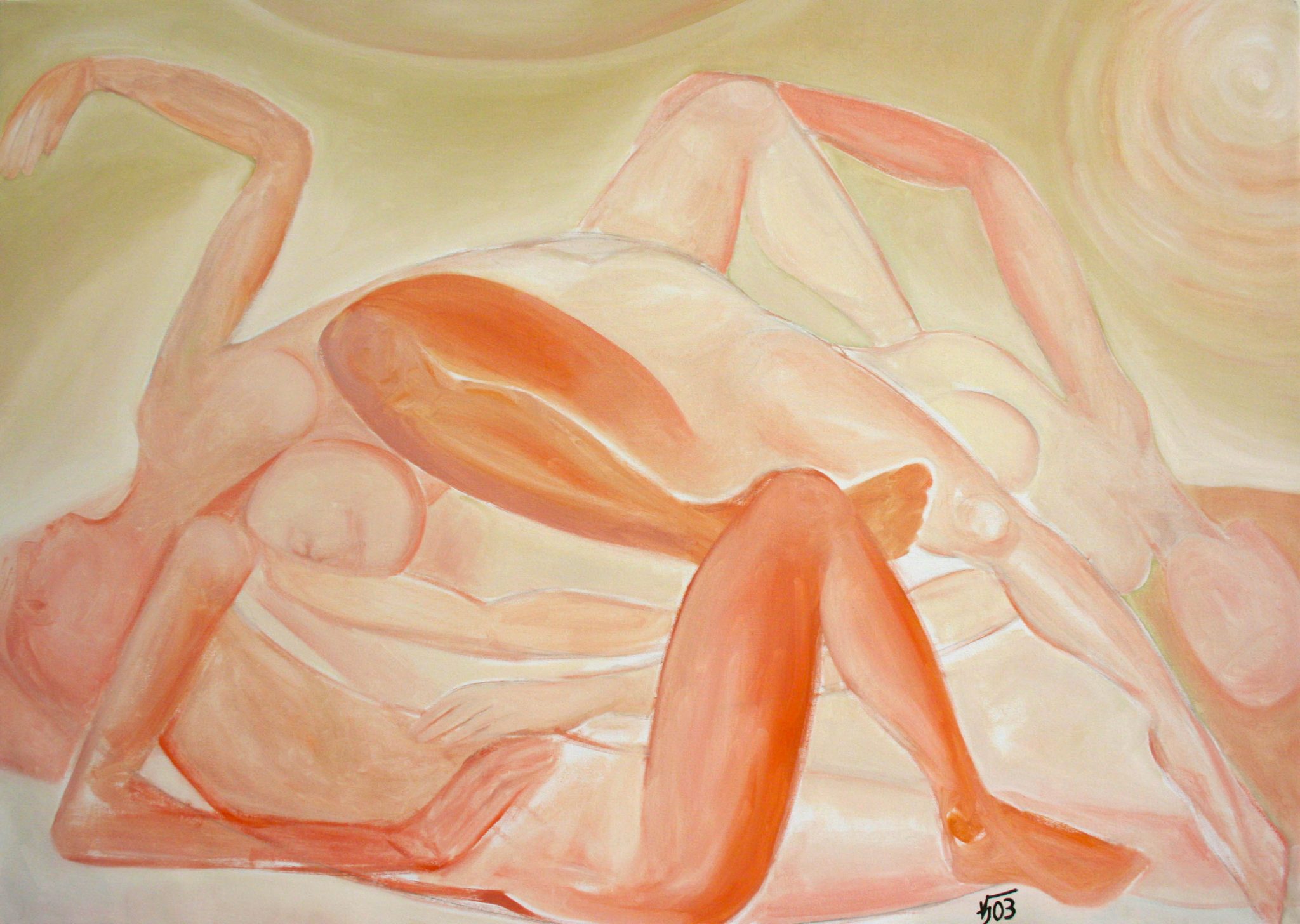 40"x56" Oil on Canvas (2003)