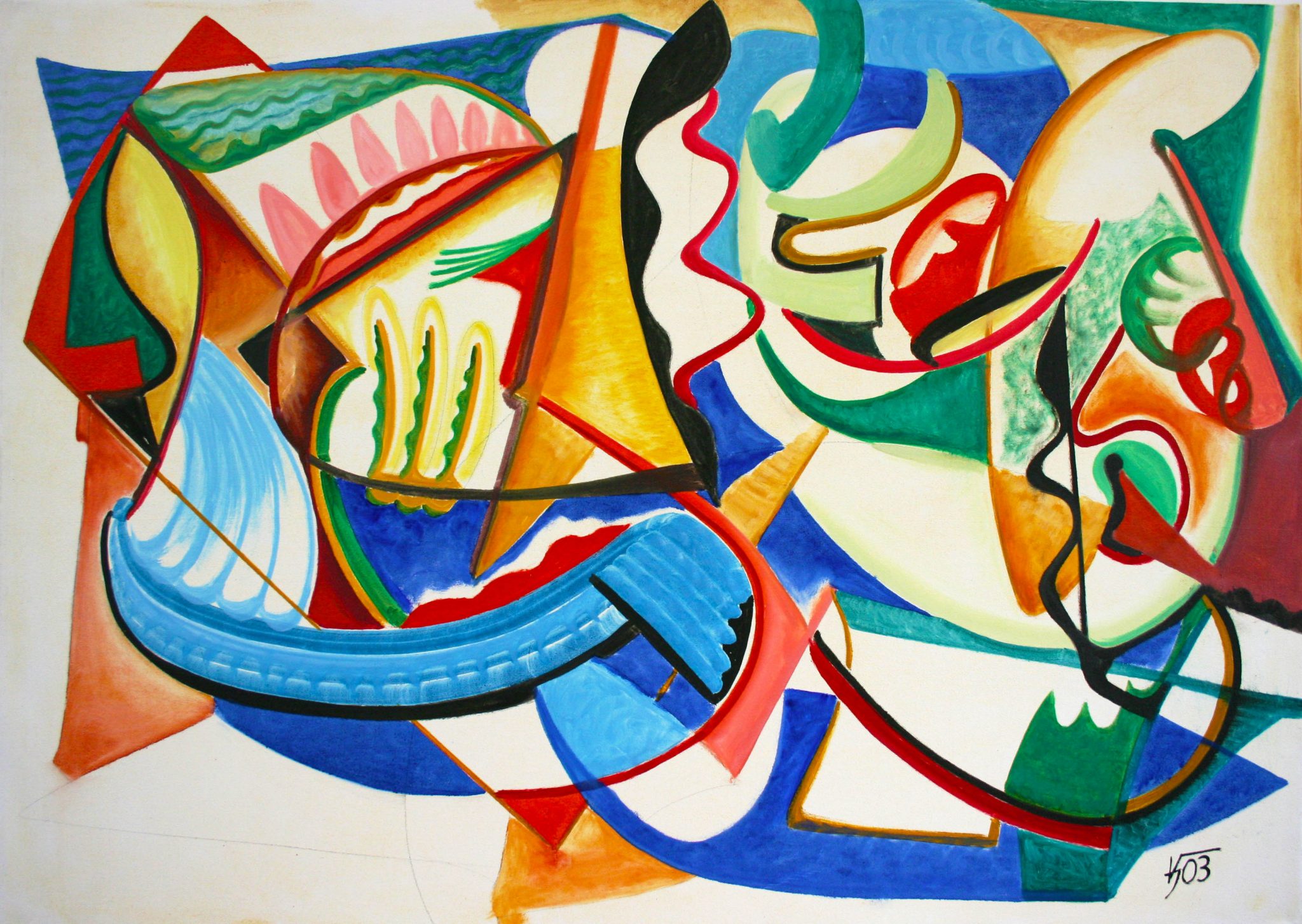 40"x56" Oil on Canvas (2003)