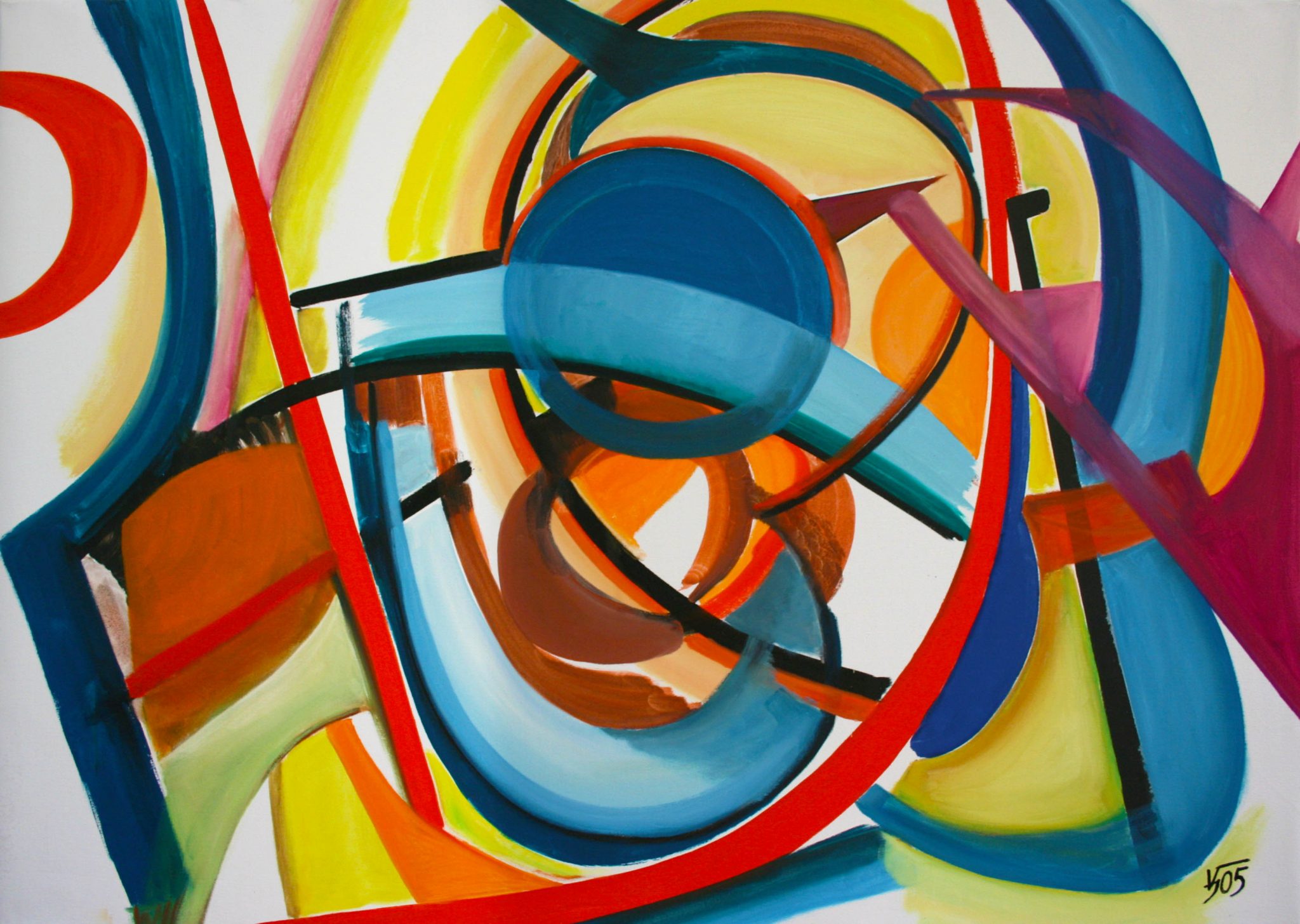 40"x56" Oil on Canvas (2005)