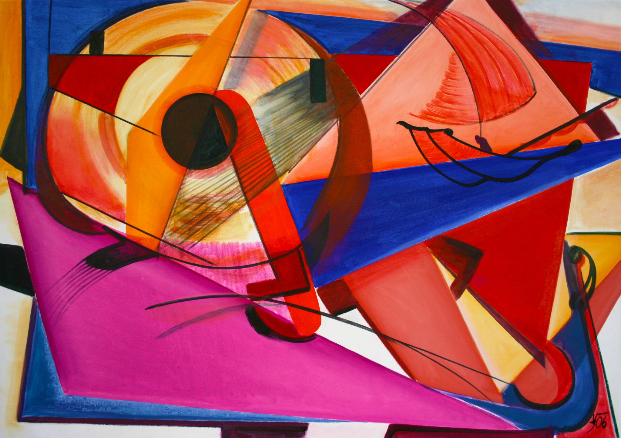 40"x56" Oil on Canvas (2006)