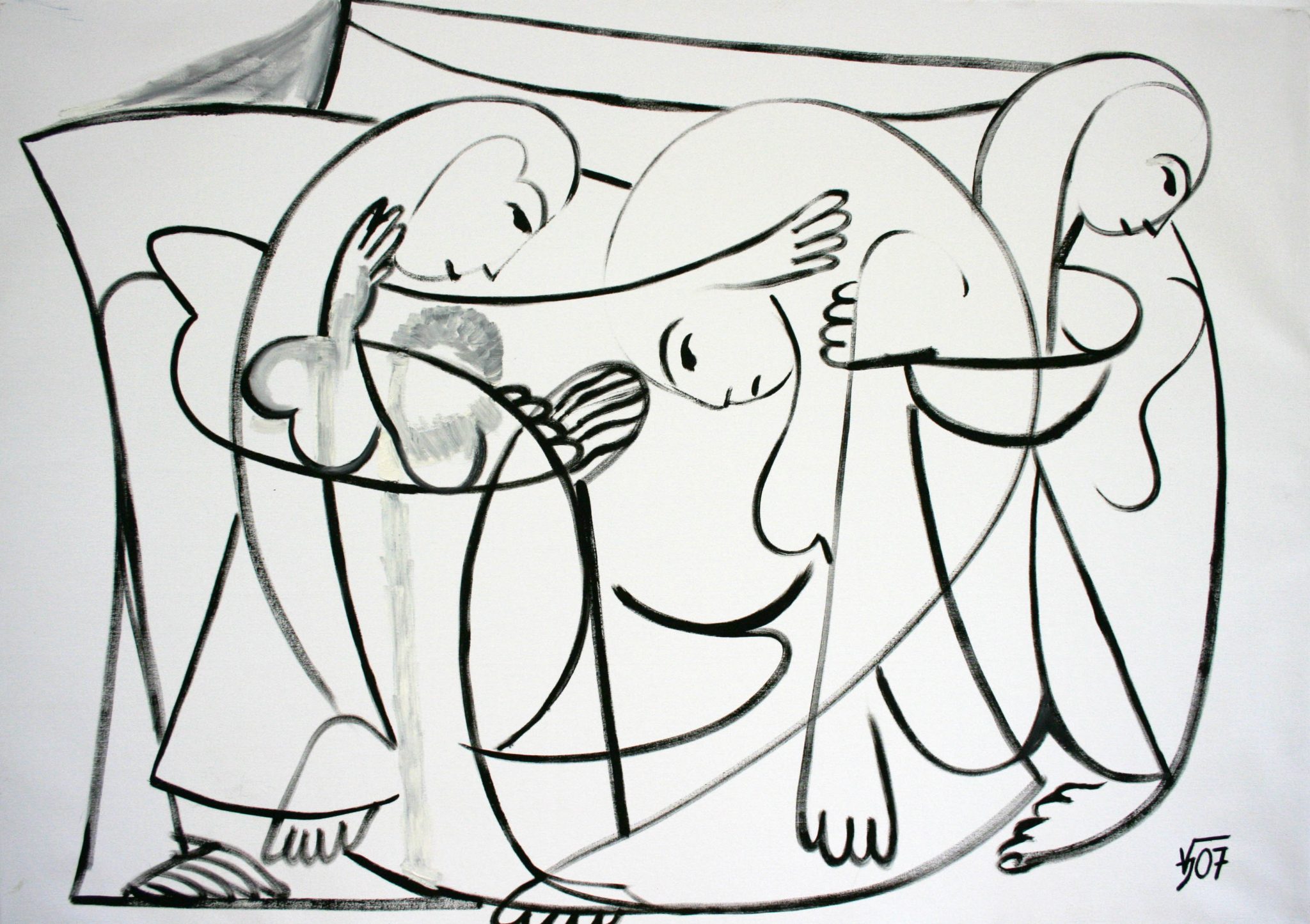 40"x56" Oil on Canvas (2007)