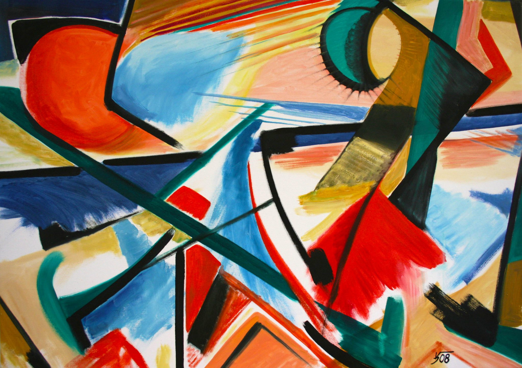 40"x56" Oil on Canvas (2008)