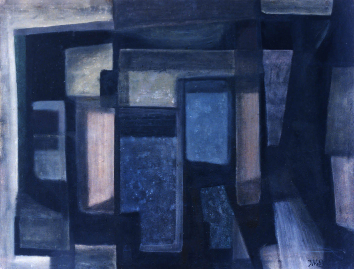 43"x33" Oil on Canvas (1963)