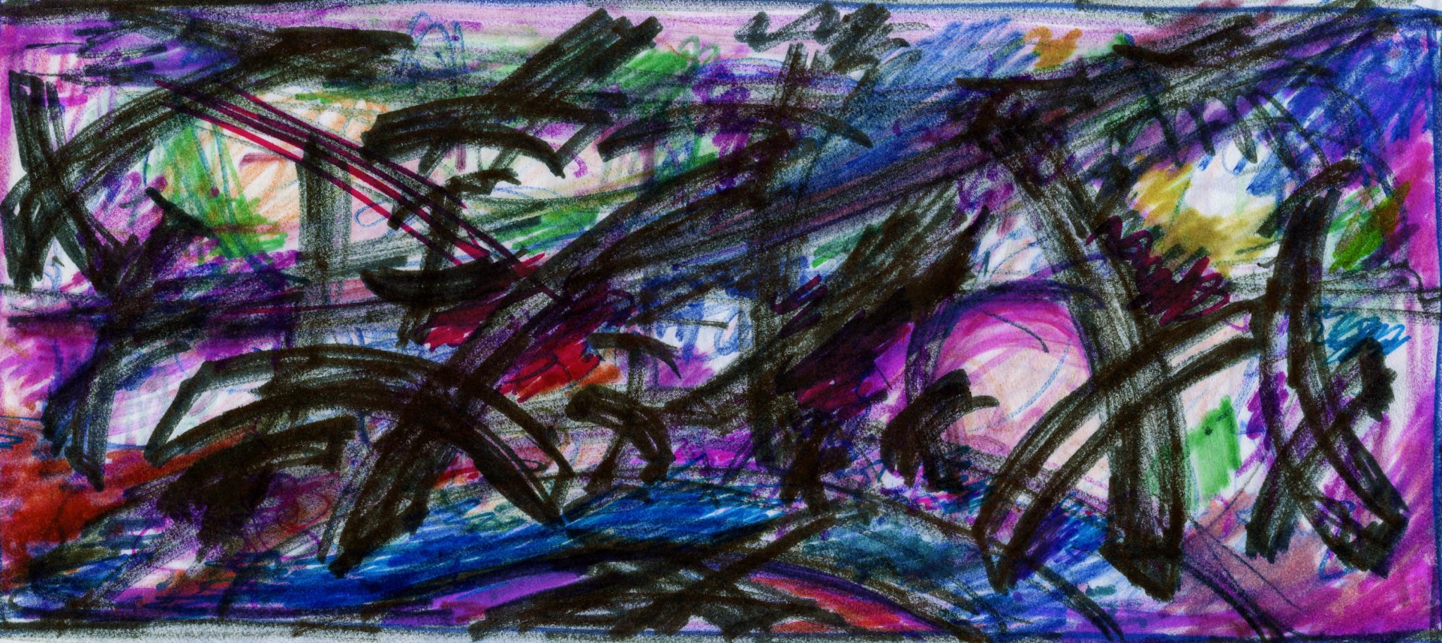 4"x10" Oil on Paper (2004)