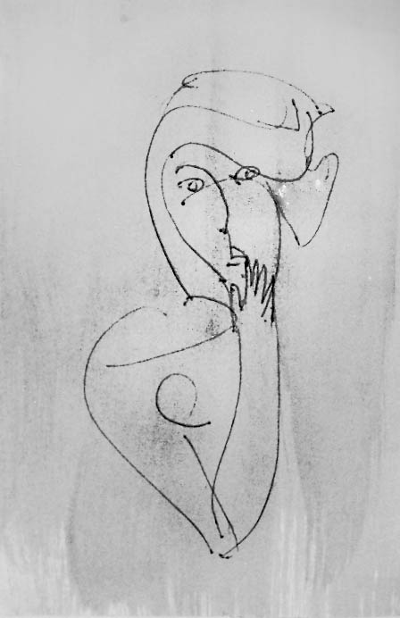 4"x6" Ink on Paper (1963)