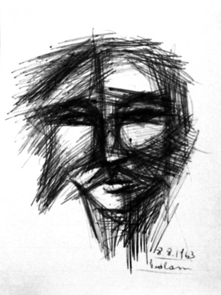 4"x6" Ink on Paper (1963)