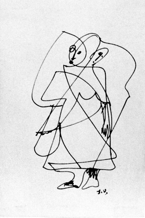 4"x6" Ink on Paper (1963)