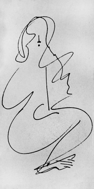 4"x6" Ink on Paper (1963)