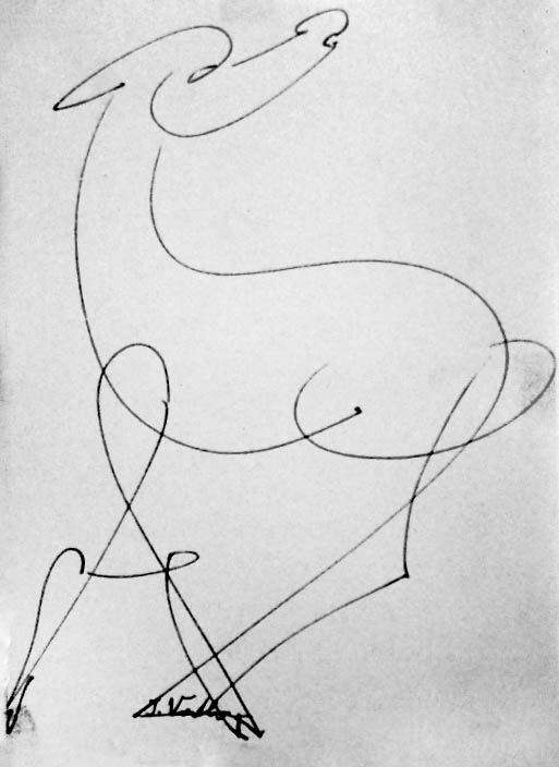4"x6" Ink on Paper (1963)