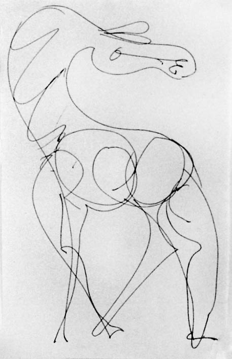 4"x6" Ink on Paper (1963)
