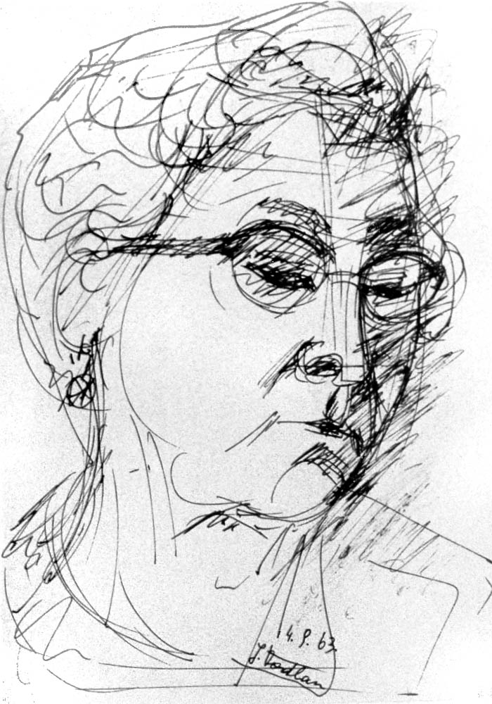 4"x6" Ink on Paper (1963)