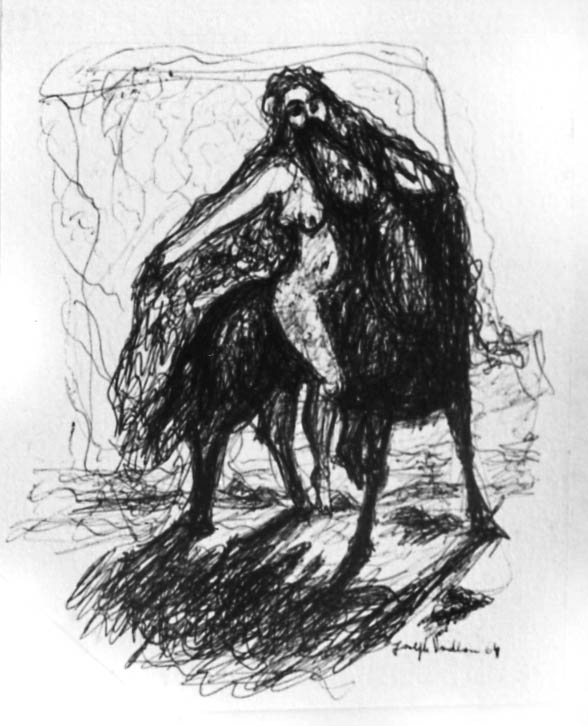 4"x6" Ink on Paper (1964)