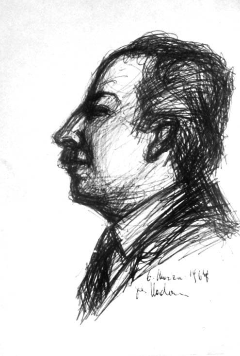 4"x6" Ink on Paper (1964)