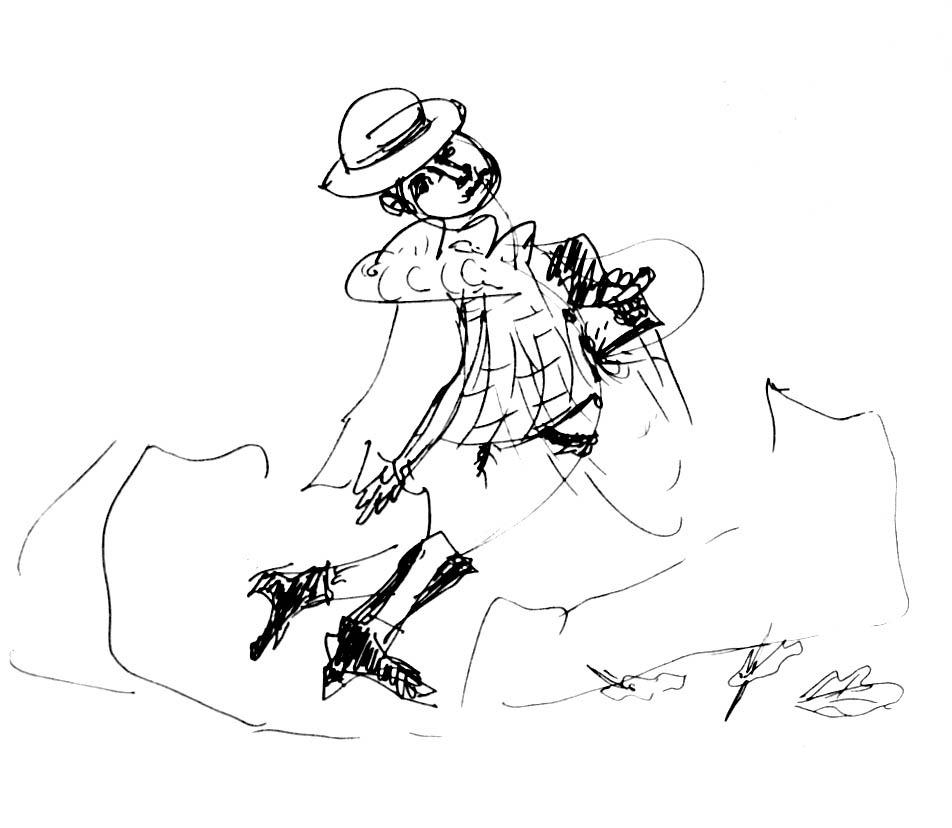 4"x6" Ink on Paper (1964)