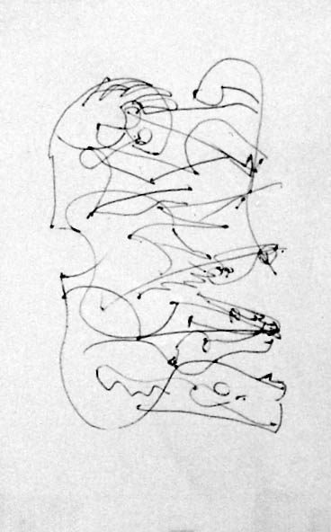 4"x6" Ink on Paper (1964)